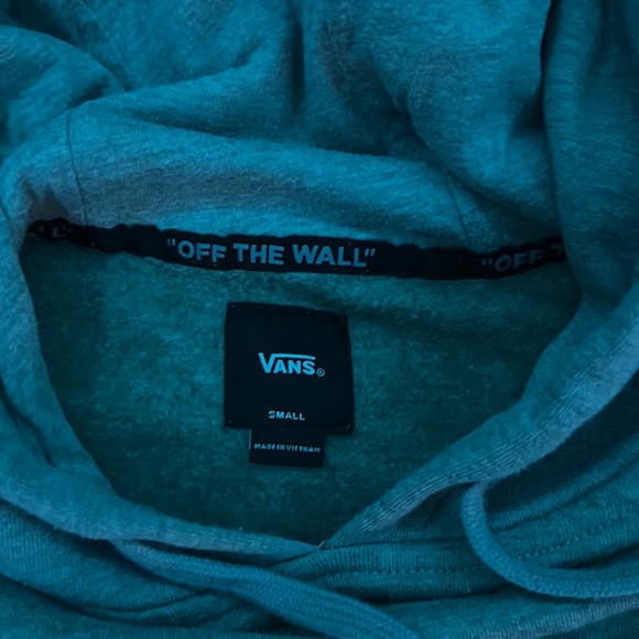 Original Gray Vans Off the Wall Checkered Pullover Hoodie Brand New Condition - Picture 5 of 6